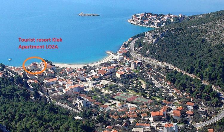 Apartman LOZA Klek Bagian luar foto